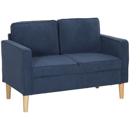Small two seater corduroy - two, sofa
