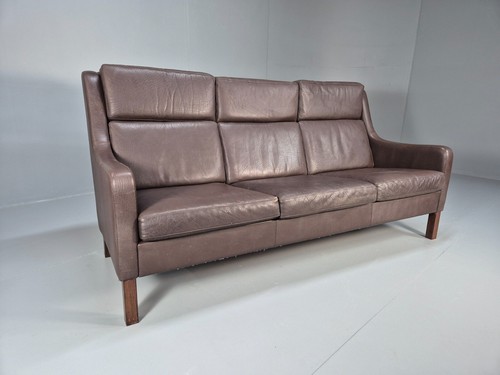 Vintage danish seat sofa - vintage, 3