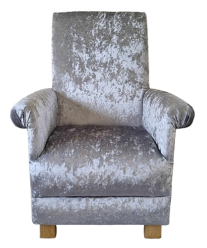Chair armchair silver grey - chair,