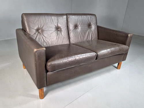 Seat sofa vintage danish - 2,