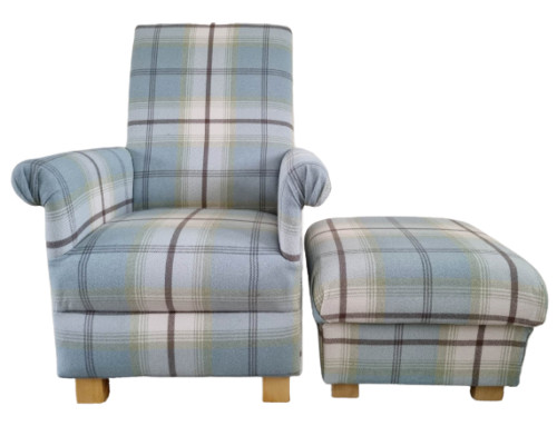 Balmoral duck egg fabric - egg, adult