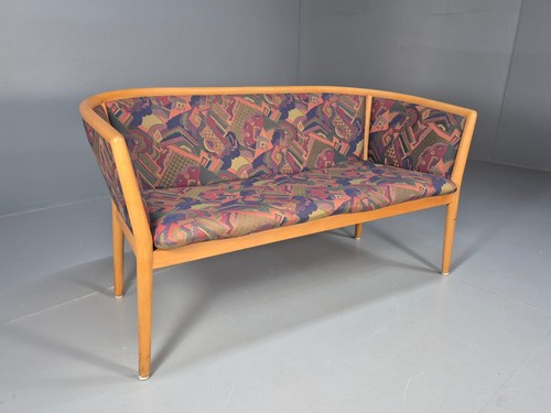 Vintage seater sofa curved - sofa,