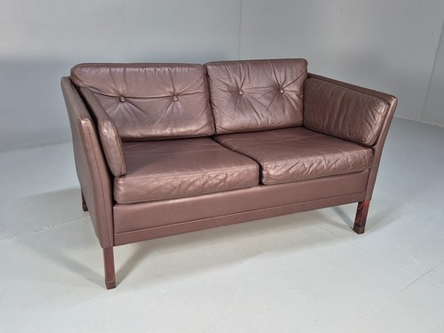 Vintage danish seat brown - 2,