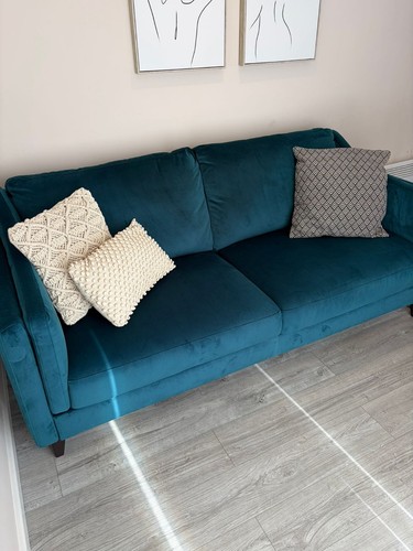 Velvet sofa - m&s,